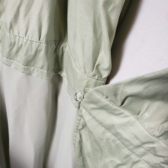 Fashion Nova Plus 2X Sage Green Easy Love Maxi Dress NWT AS IS - Picture 6 of 11